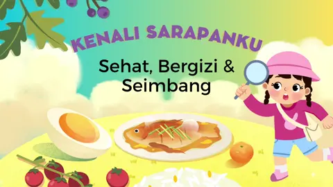 🌞 Awali pagi dengan semangat dan sarapan bergizi! PPT Kenali Sarapanku hadir untuk membantu anak-anak mengenal pentingnya sarapan sehat, bergizi, dan seimbang dengan cara yang seru dan penuh warna! 🍳🍎 📚 Cocok untuk pembelajaran di fase A #g7kaih #makanansehat #ppt #pembelajaran #materi 