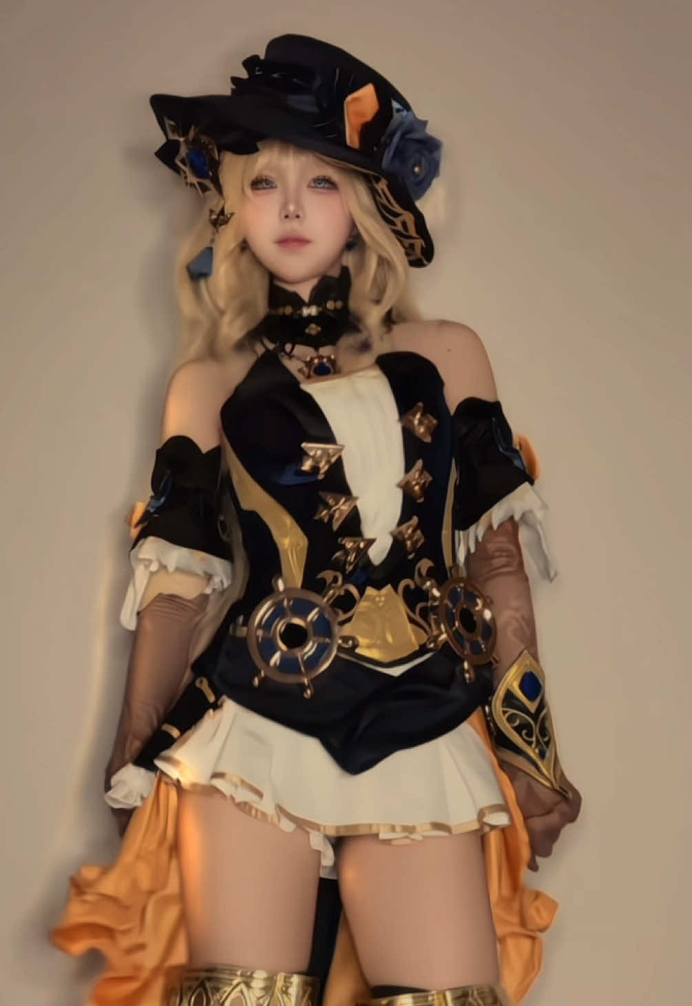 衣装ちゃんと見れて結構お気に入りのやつ(*  ˊ꒳ˋ*) #ナヴィアコスプレ  #原神コスプレ  #hoyocreators  #おすすめにのりたい 