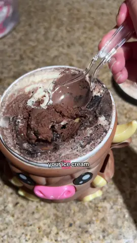 This gadget solved my BIGGEST ice cream problem! #KitchenHacks #icecreamlover #desserts #parentsoftiktok #momlife 