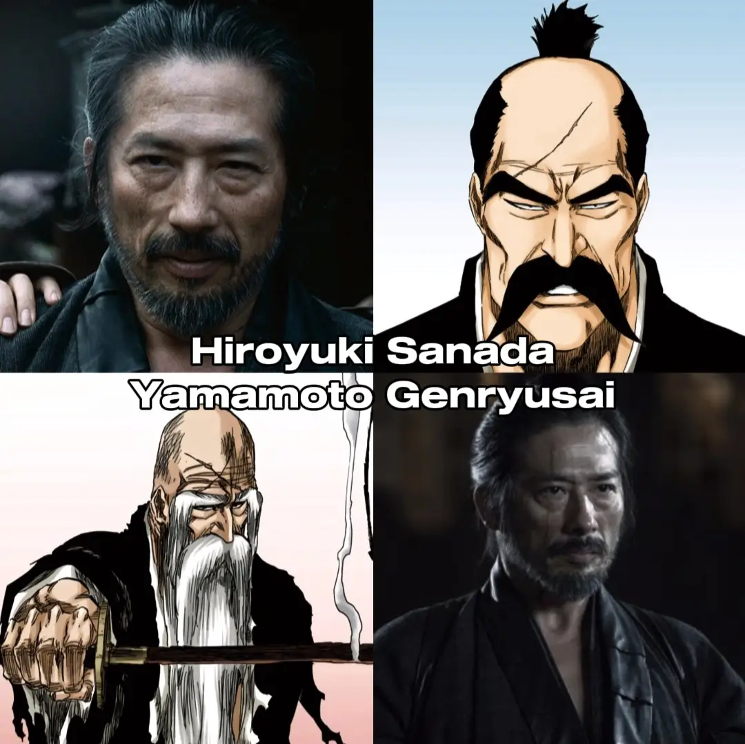 Fan cast BLEACH #BLEACH #bleach #gotei13 #fancast #fyp 