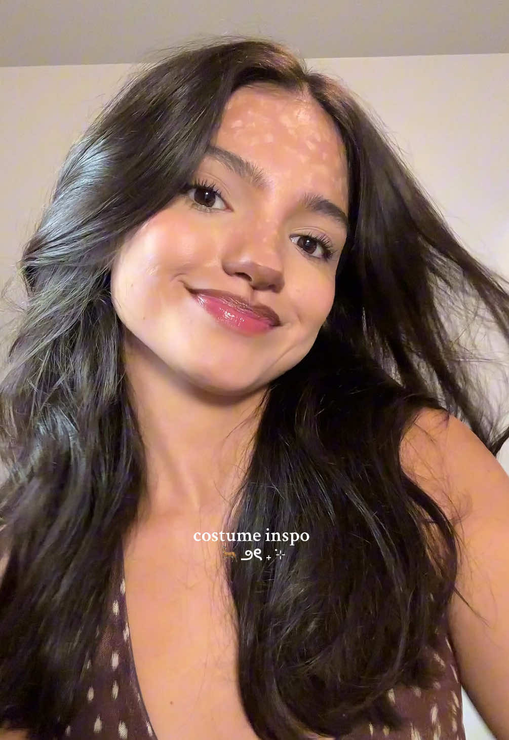 nobody asked you to save Halloween 🙄 @MOTEL #halloweeninspo #halloweencostumeinspo #motelrocks #deercostume #deermakeuplook 