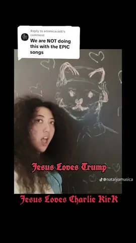 Replying to @atomicacid8☆Jesus Loves Charlie Kirk #donaldtrump 