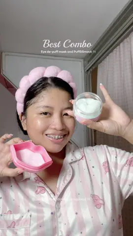Best comboooo!!⭐️⭐️⭐️⭐️⭐️#eyedepuffmask #puffandsmack #puffandbloomjanamiday 