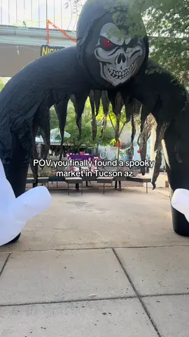 One of my fav markets to attend! 🩷 the costumes were insane I wish I had time to take more videos of them! #spooky #tucsonaz #azmarket 