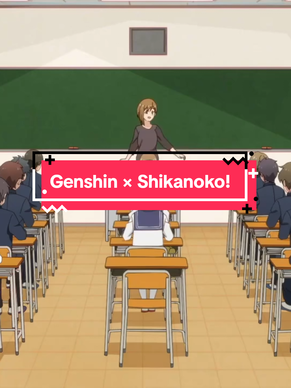 Some Old Content! Genshin × Shikanoko! Source: HoYo Meme Posting (FB) C : bilibili #Genshin #GenshinImpact #MyDeerFriendShikanoko