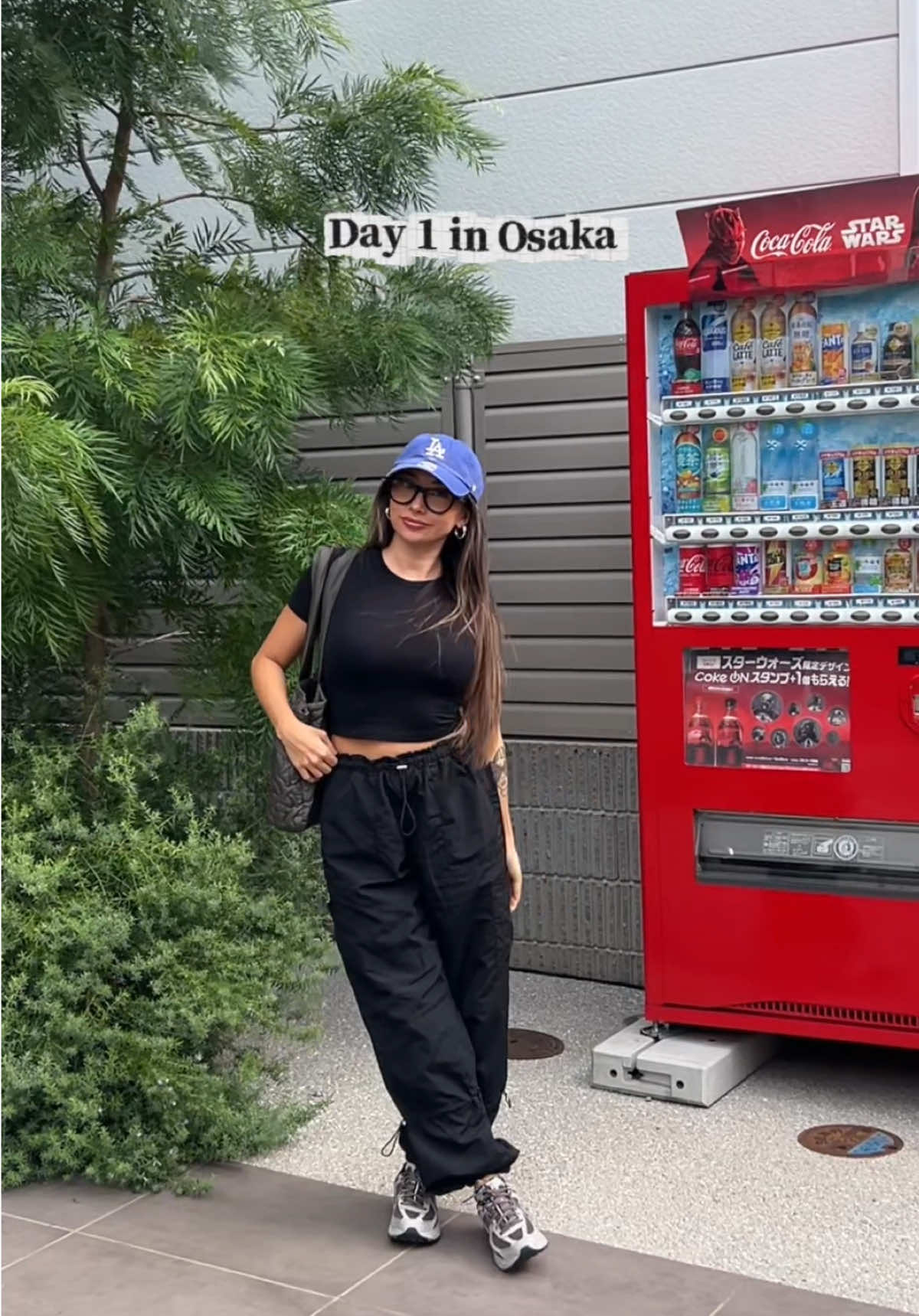 About to get our steps in today 🇯🇵🍜🍡🥟 #osaka #osakajapan #japanoutfits #japanoutfitinspo #ootdinspo 