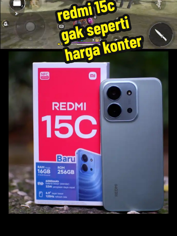 main game sambil live tiktok tetap stabil, pakai HP redmi 15c#tiktoklive #livehighlights #haperedmi15c 