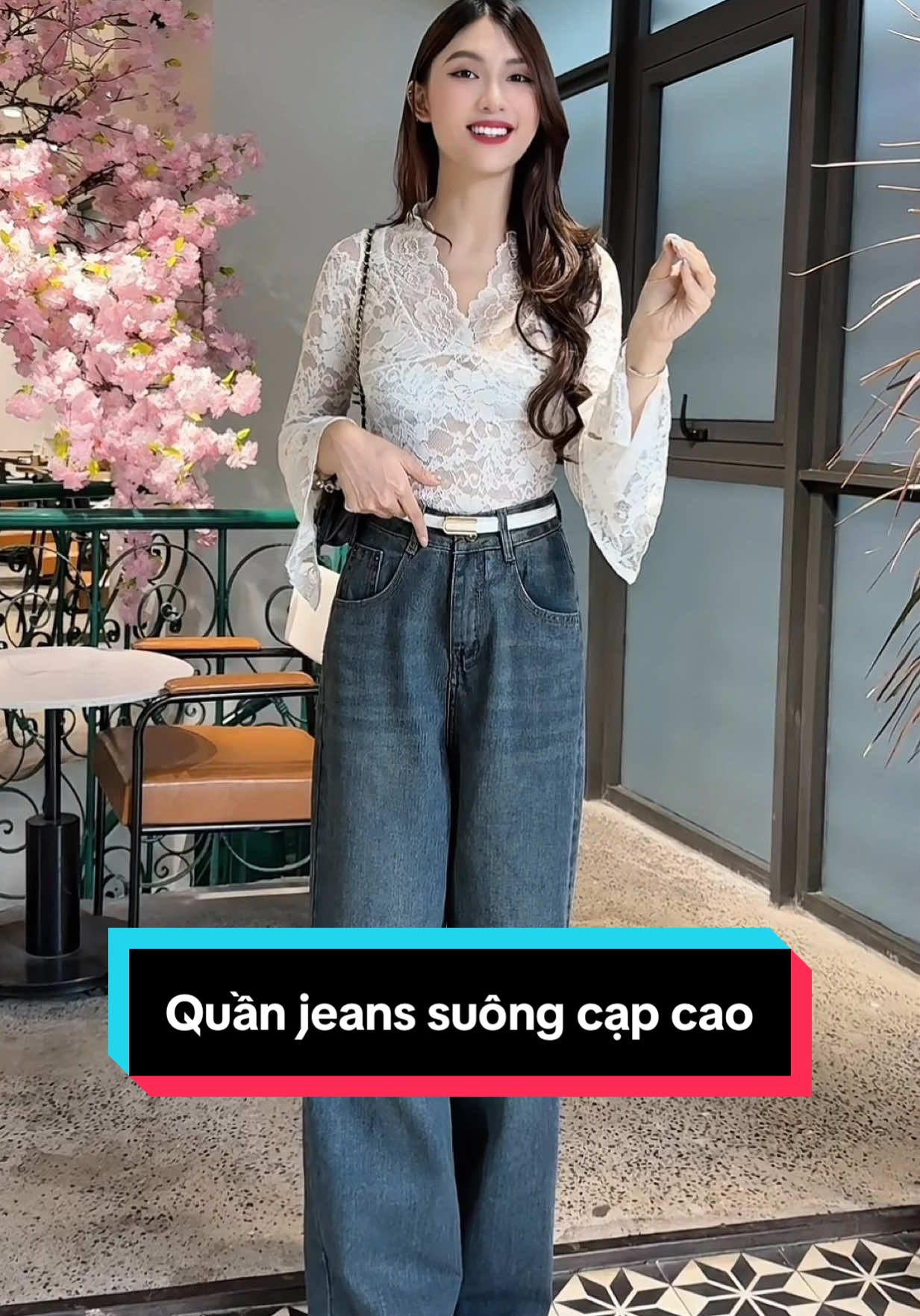 Không nghĩ được luôn ấy #quanjean #quanjeannu #quanjeanongsuong #quanhottrend #thoitrangnu 