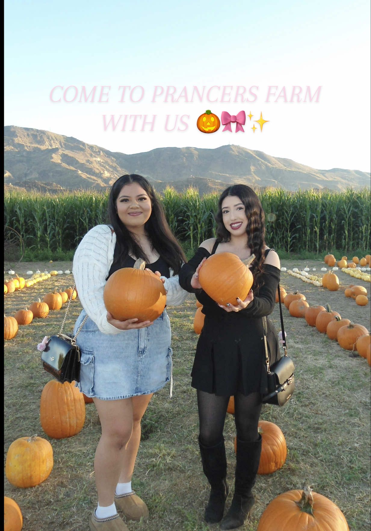 hey baddie gworls ! come to the pumpkin patch with us 🎃🎀! entrance was $20 and it included unlimited access to the pumpkin patch , Hay Ride, Sunflower Fields, Marigold Fields, Hay Pyramids, viewing of animals & the pumpkin house ✨ they had other activities you could do but they did cost extra. I had a lot of fun exploring the pumpkin patch 🎃 #fyp #Vlog #pumpkinpatch #fall #OOTD 