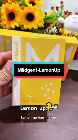 如果你时常工作压力大 疲惫 消化不好 胃胀气 你可以买这个Mildgent-LemonUp来喝 这个它里面有B群锌还有铁 可以很好帮我们补充营养 每天睡醒喝一包就可以了 长期喝的话气色会变好 人也比较精神 #Mildgent #mildgentlemonup #lemonup #补充营养 #营养补充剂 