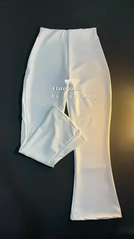 🤍🤍🤍#flarepants #calamby #celanacutbrayhighwaist #cutbrayhighwaist #fyp 
