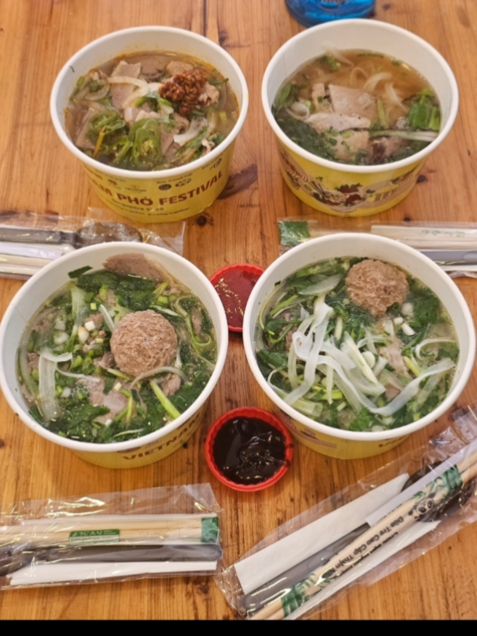 #lễ hội phở Việt Nam ở#Singapore 