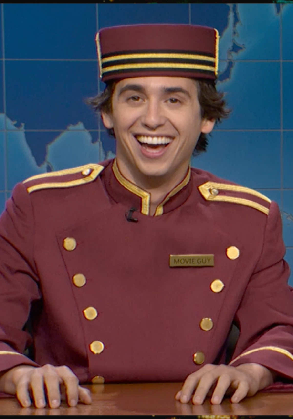 he’s the movie guy! 