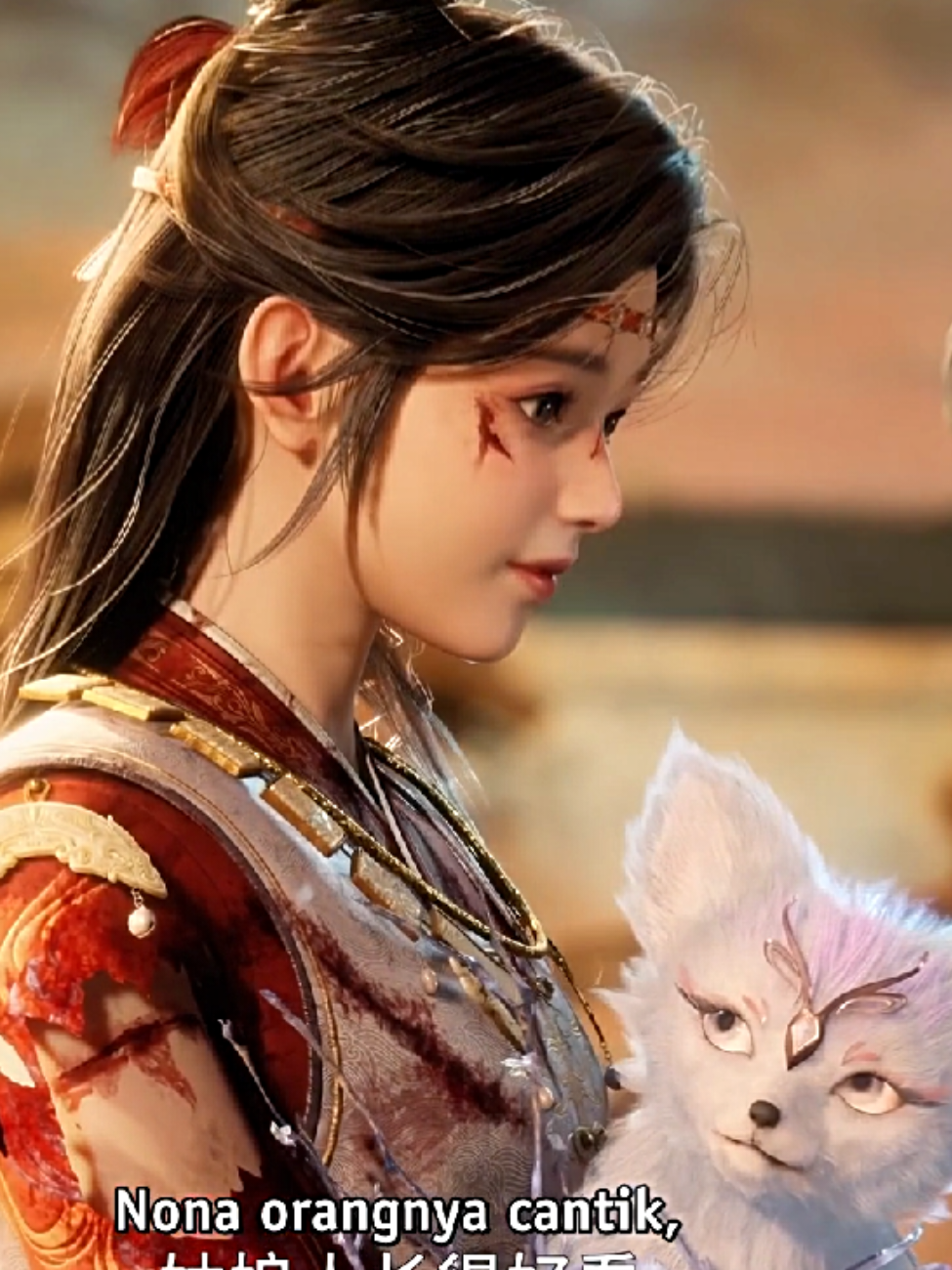 yuxiu malu2 kucing di goda Ama kakek nenek baru dia temui didesa sapi🫣🤣😂😆😆😅#yuxiu #qinmu #fypviralシ #talesofherdinggod #fyp 