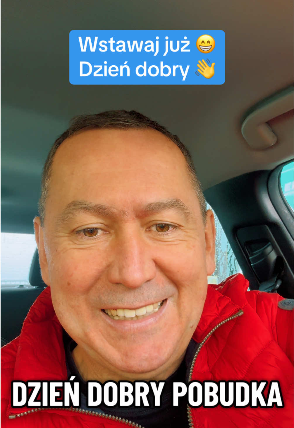 🌞 Dzień dobry, Kochani! 🔥 Pobudkaaa! 💥 Wstaje nowy, piękny dzień pełen możliwości! 🌈 Wstawajcie już, uśmiech na twarz 😁, głowa do góry i działamy z pełną mocą! 💪 Niech to będzie Wasz dzień! ✨ Cześć! 👋💖 #PozytywnaEnergia #NowyDzień #Motywacja #Uśmiech #działamy 