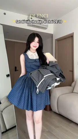 Lên đồ đi chơi 20/10 🩵 @OLENCI #olenci #viral #xuhuong #fyp #phoidoxinh 
