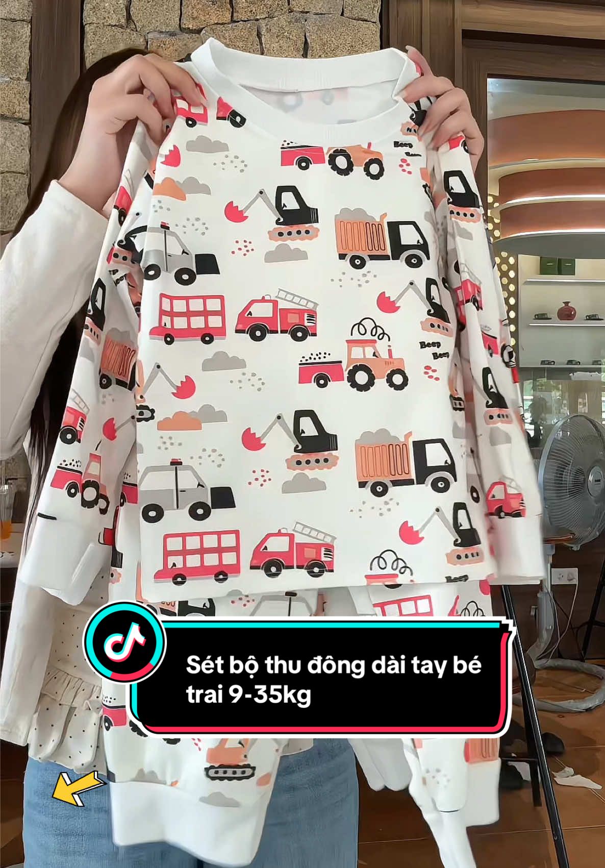 Sét bộ thun cotton dài tay mặc thu đông cho bé trai 9-35kg. #megaoreview123 #bothudongbetrai #setbobetrai #bobetrai #bomacnhachobe 
