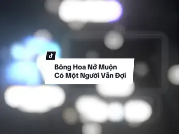 Bông Hoa Nở Muộn ft. Có Một Người Vẫn Đợi #cthbaoo_05 #music #xuhuong #fyp 