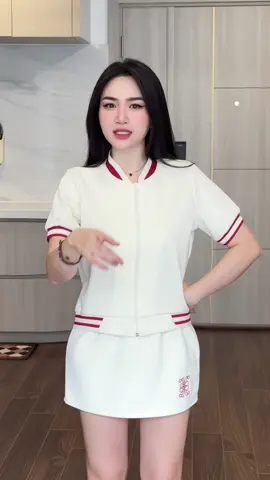 Set nỉ 2 da mặc cực xinh luôn #setni #setthethao #xuhuong 