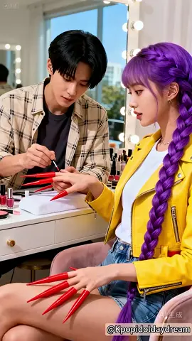 Rumi s long nails!#huntrix  #kpop #rumi #kpopdemonhunters #jinu 