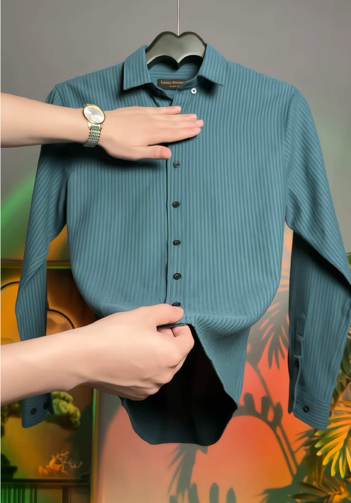 Áo Sơ Mi Dài Tay Nam Kẻ Sọc Oxford Cao Cấp Phong cách Hàn Quốc Đứng Form #aosomi #aosominam #thoitrangnam #thoitrangcaocap #xuhướng 