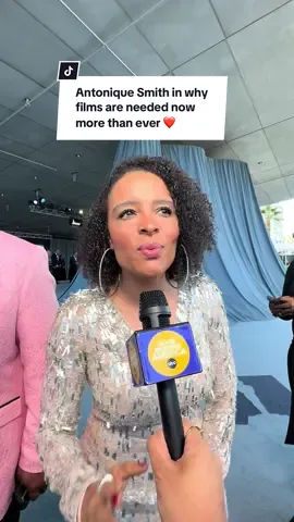 Actress Antonique Smith shared why films are needed now more than ever ❤️ @Academy Museum 