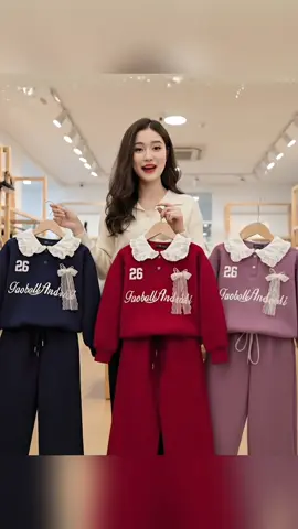 Set bộ nỉ 2 da bền đẹp cho bé iu#xh #đobobegai #viral #quanaotreem #