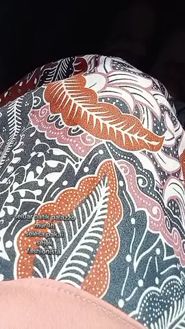 @Ojie🎀𖹭｡𖦹°‧ 👈🏻beli sini #readystock #seluarbatik #palazzo 