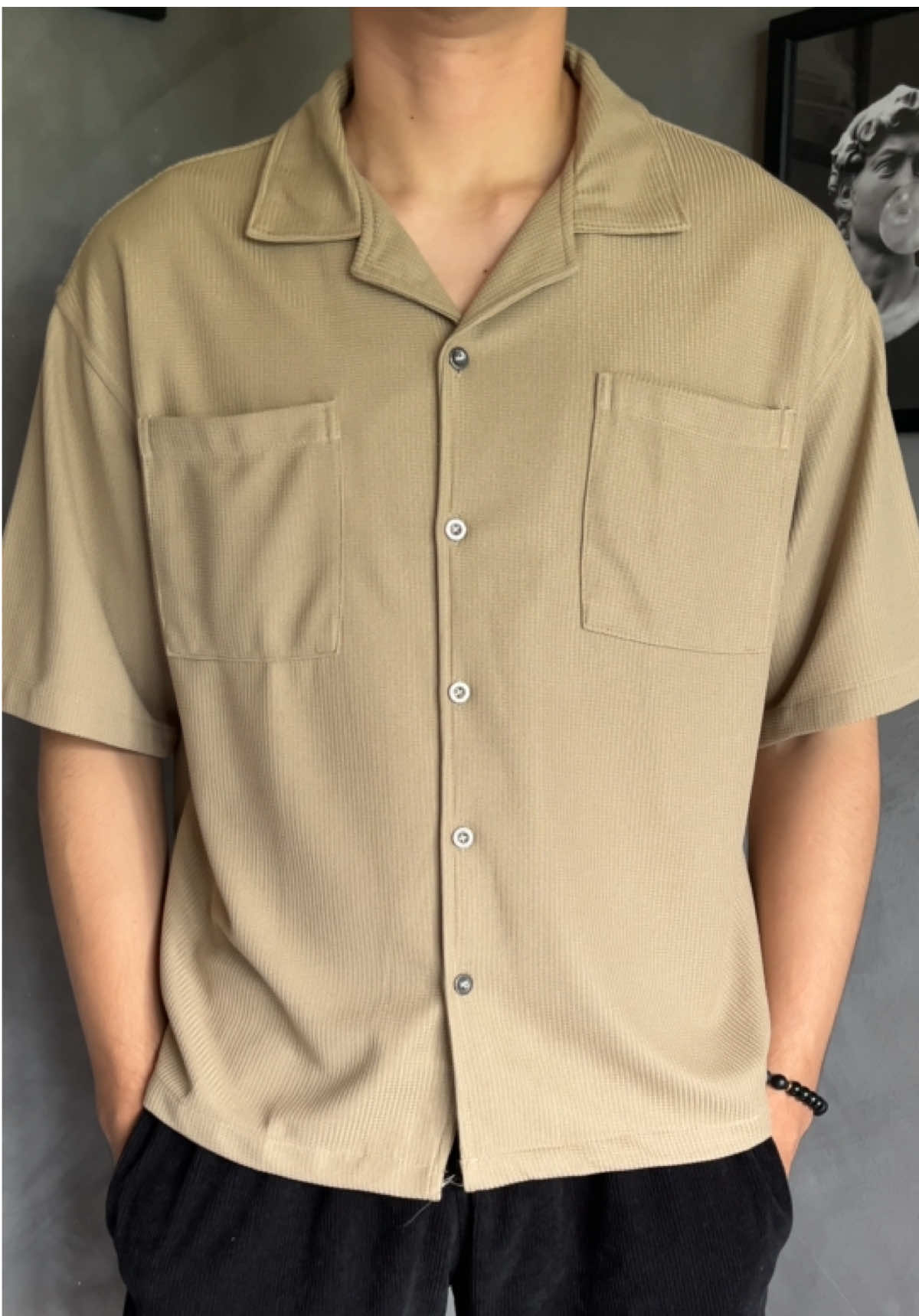 Solid nitong boxy ng huilishi! #huilishi #boxy #poloshirt #boxyfit 