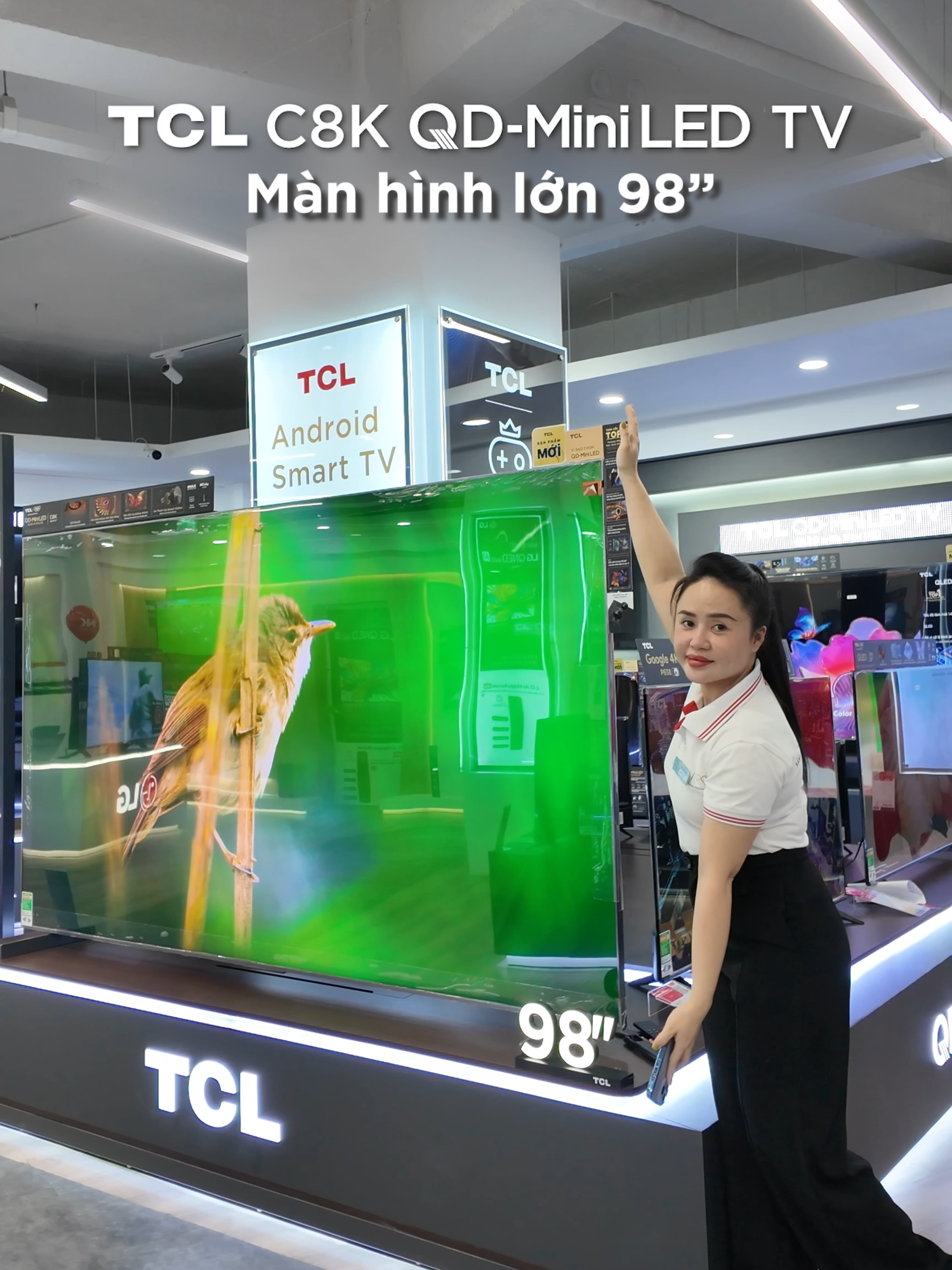 Tưởng ai cũng sắm TV TCL hết rồi chứ tarr! Nếu chưa thì để TCL gợi ý những mẫu đáng mua nhất năm nay nè. #TCL #TCLVN #InspireGreatness #TCLTV #TCLBigsize #QDMiniLED