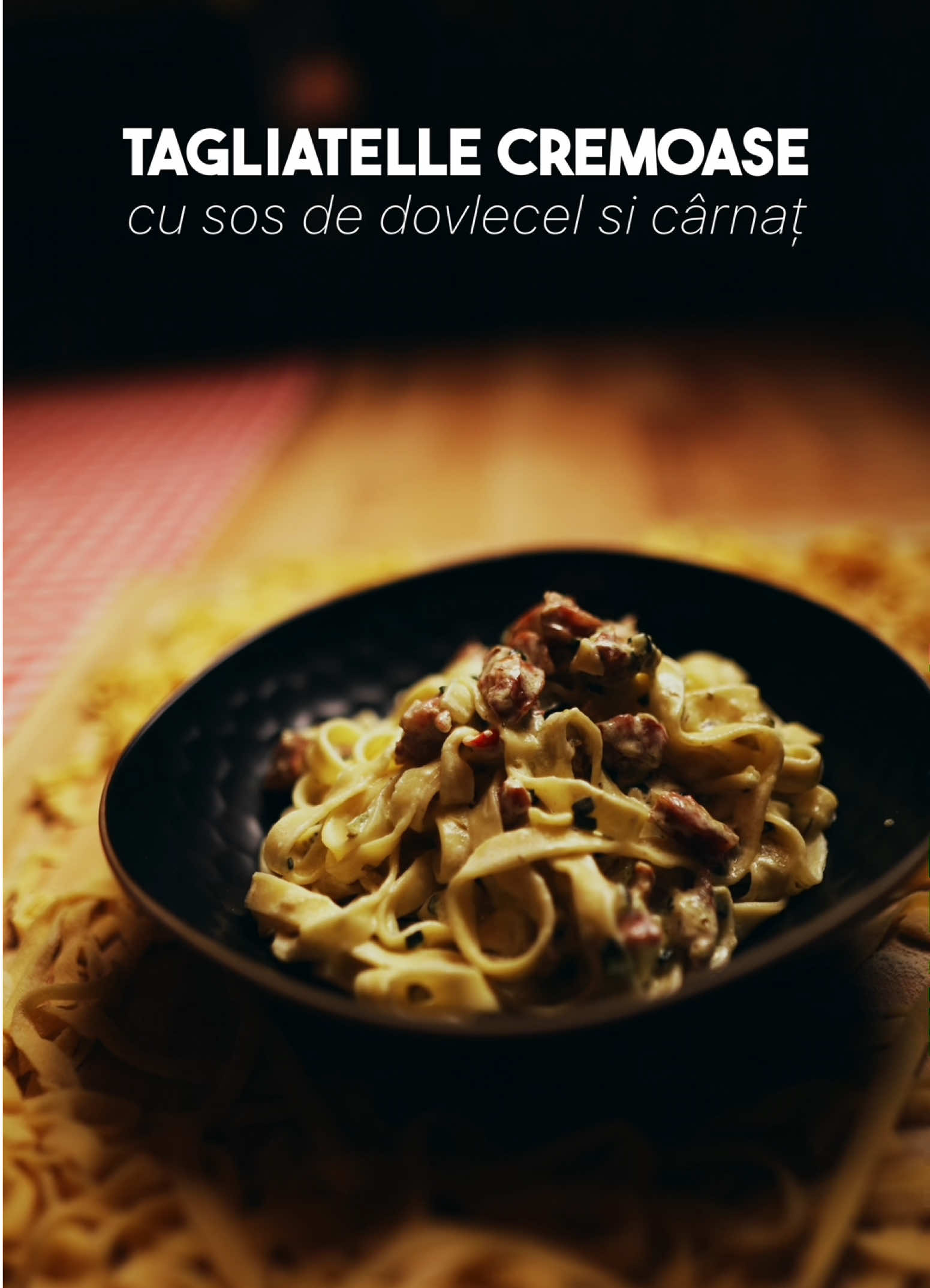 3 ingrediente, un singur rezultat: gustul care oprește conversațiile la masă. Tagliatelle cu sos cremos de dovlecel și cârnat rumenit — combinația care pare complicată, dar se face ușor dacă știi ordinea corectă. 👉 Salvează rețeta dacă vrei să impresionezi fără stres — și urmărește pagina, pentru că urmează rețete simple care te fac să pari maestru în bucătărie.