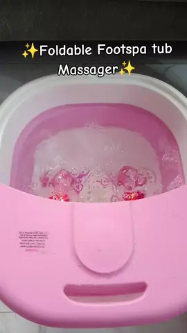 Foldable Footspa tub massager... #veryaffordableprice👌  #trendingvideo . #tiktok affiliate😇  #foldablefootspatubmassager