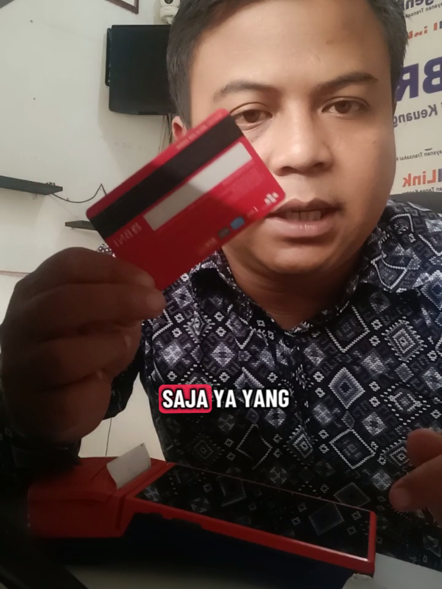 Membalas @fajardenyazharr kks BNI cek saldo sldi semua EDC selain BNI Keterangan kartu terblokir #agenbrilink #agenpembayaran #kartubansos 