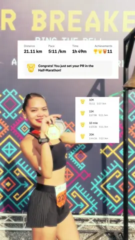 Puma Half Marathon Series Davao Leg! Champion age cat ✊🏻 4th overall 🫶🏻✨ All glory to God  #pumahalfmarathon #Running #runtokph #Running #azuelacove 