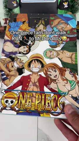 The perfect gift for ONE PIECE FANS 😍🎁#onepiece #usa #anime #christmas #adventcalendar 