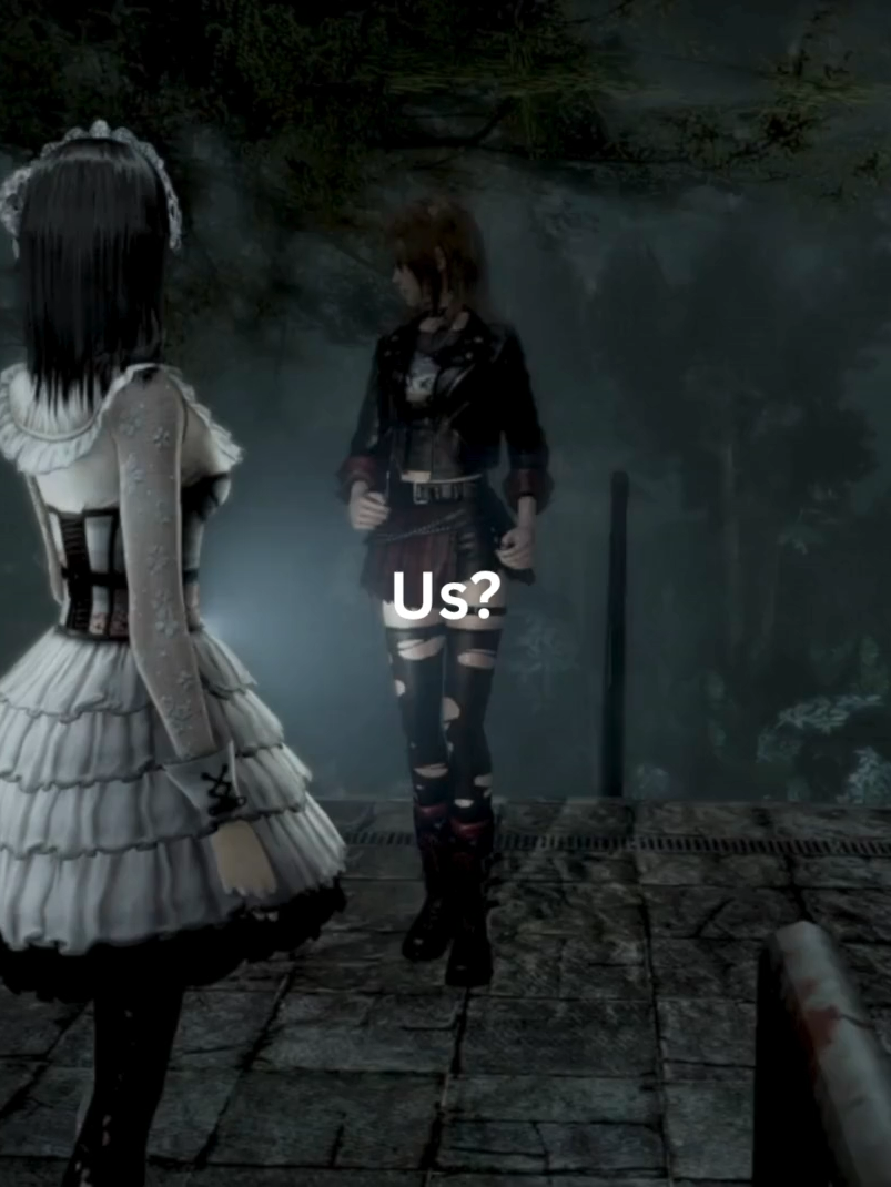 I love yuri and miu as a duo<3#fatalframe5 #fatalframemaidenofblackwater #projectzero #fatalframe #yurikozukata #miuhinasaki