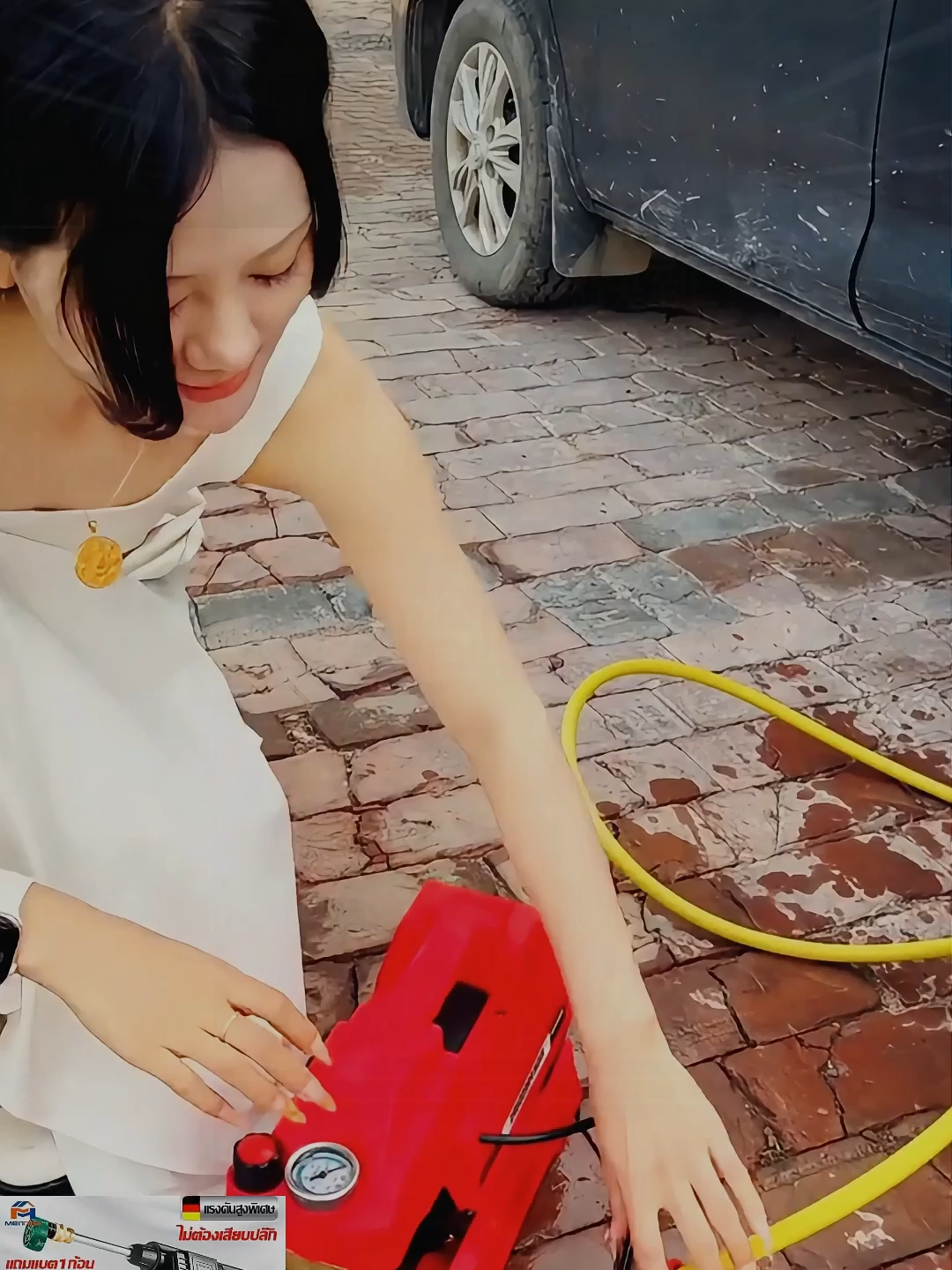 ล้างรถ ล้างพื้น รดน้ำต้นไม้ ป็นฉีตน้ำแรงต้นสูง #ปืนฉีดน้ำ #ปืนฉีดน้ำไฟฟ้า #ปืนฉีดน้ำแรงต้นสูง #ปืนฉีดน้ำแรงต้นสูงไร้สาย #น้ำผึ้งว่าดี