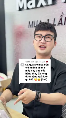 Trả lời @Linh 🇻🇳 Thank a zai đã ủng hộ shop tận 5 cây ạ. #MaxPhoneVn #TraGop #NoXau #Iphone #Dienthoaididong 