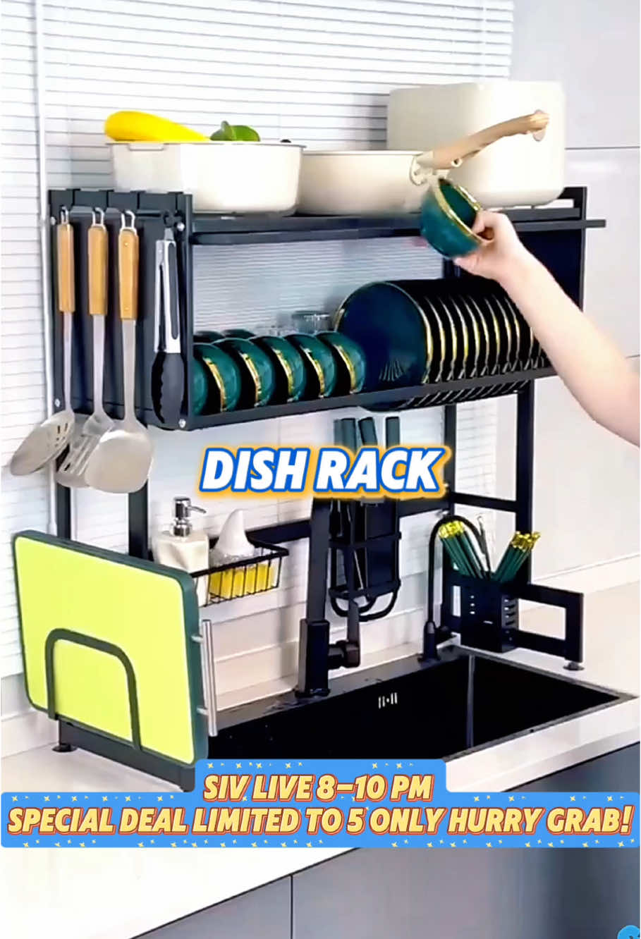 Rak penyimpanan#fyp #tiktok #foryou #rak #dishrack 