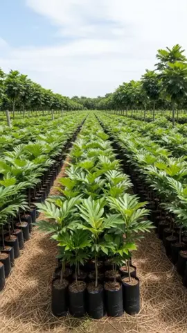 bibit sukun siap tanam. ukuran 60-70 cm #buahsukun #bibitsukun #sukun 