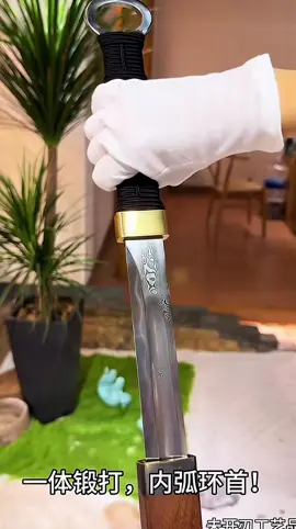 漢代環首一體刀！#非物質文化遺產 #收藏品 #龍泉寶劍 #冷兵器 #工藝品 