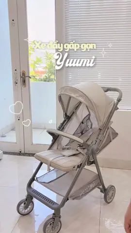 Từ ngày có Yuumi, ra ngoài với con là chuyện nhỏ 🥰 Gấp gọn – nhẹ – siêu tiện, mẹ nào cũng mê #yuumi #xedaydanang #xedaygapgon #xeday #mebanhmydaily 