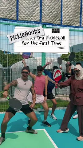 Featuring: Athletes trying their hand at Pickleball for the first time! How do you think they did? 👀 Watch the video to find out!  😎 With the brand new Daybreak Max Shades on their side, they were of course able to get the best gameplay. Lightweight, anti-glare, and impact resistant -- everything you need for your next match💪 Get yours today at @sundayshadesco!   #PickleGO #Pickleball #SundayShades #JurongPlayGrounds #PickleballLife 