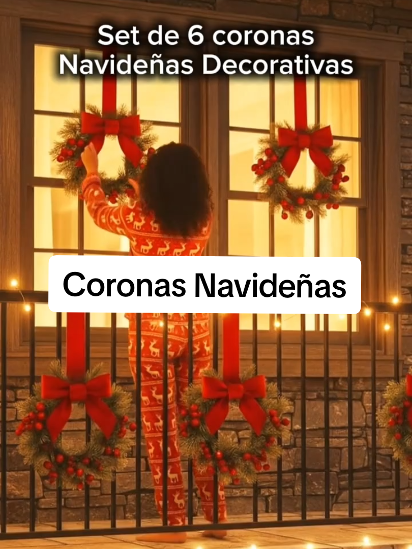 #tiktokshopblackfriday #christmastime #christmaswreaths #coronanavideña #decoracionnavideña 