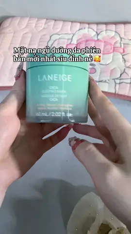 Mặt nạ ngủ dưỡng da laneige loại mới nhất siu đỉnh nè #viraltiktok #fyp #laneige #duongmoi #moi 