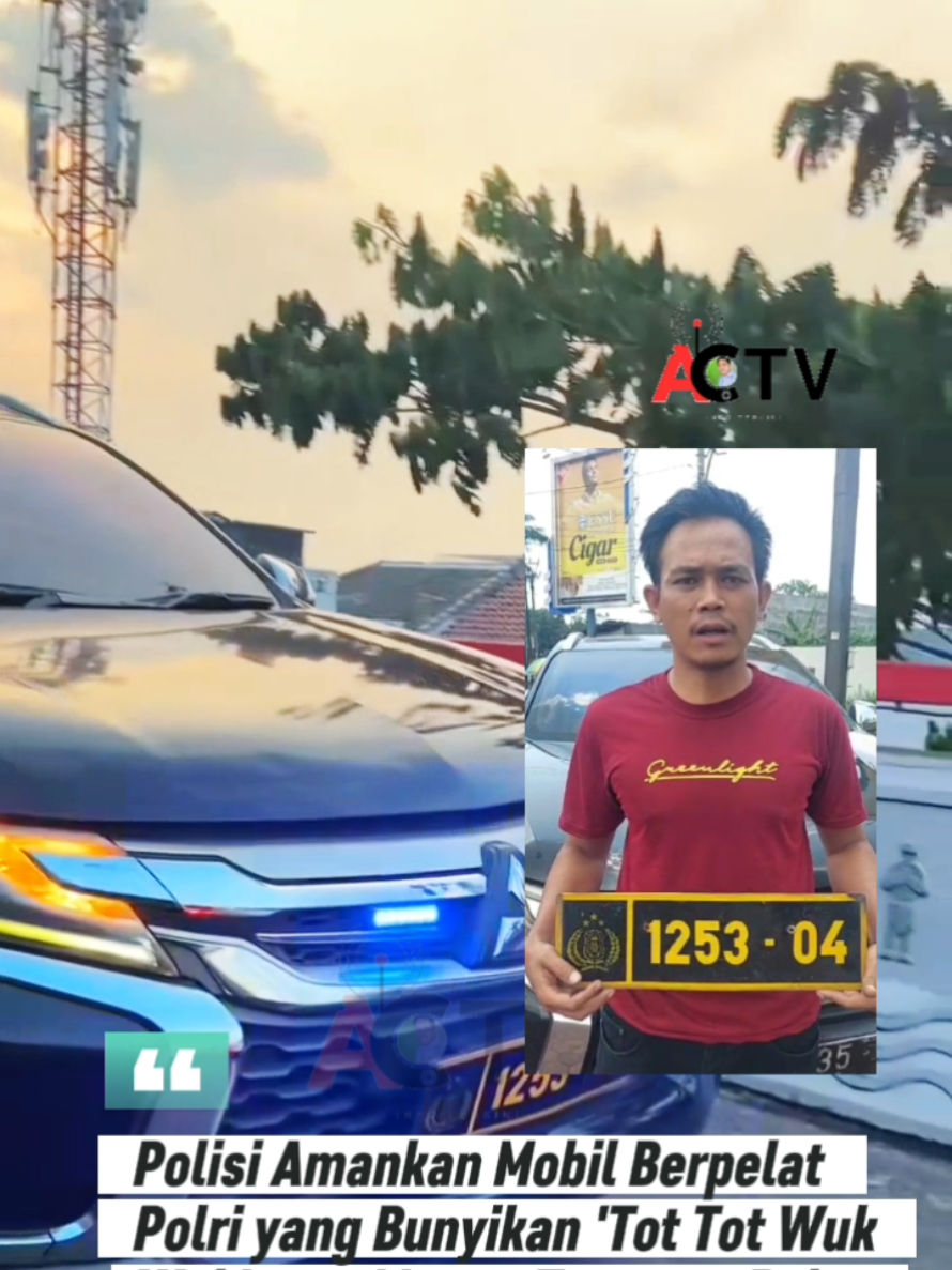 Peristiwa mengenai Mobil Pajero berpelat nomor Polri palsu yang menggunakan rotator dan membunyikan sirine yang di media sosial dikenal dengan sebutan 
