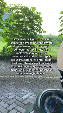 jangan lupa apresiasi diri sendiri👏🏻#fypage #mahasiswa #skripsi #kediripride #storydelpan 