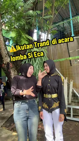 Ikutan Yang Lagi Trand  di acara Lomba si eca , eh kaget peserta Lewat 😂 @ADEKNYA ISNAJANUAR  #pyfツ #isnajanuar #masyaallahtabarakkallah 