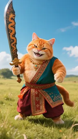 #cartoon #cutcat #fatorangecat #aicat 