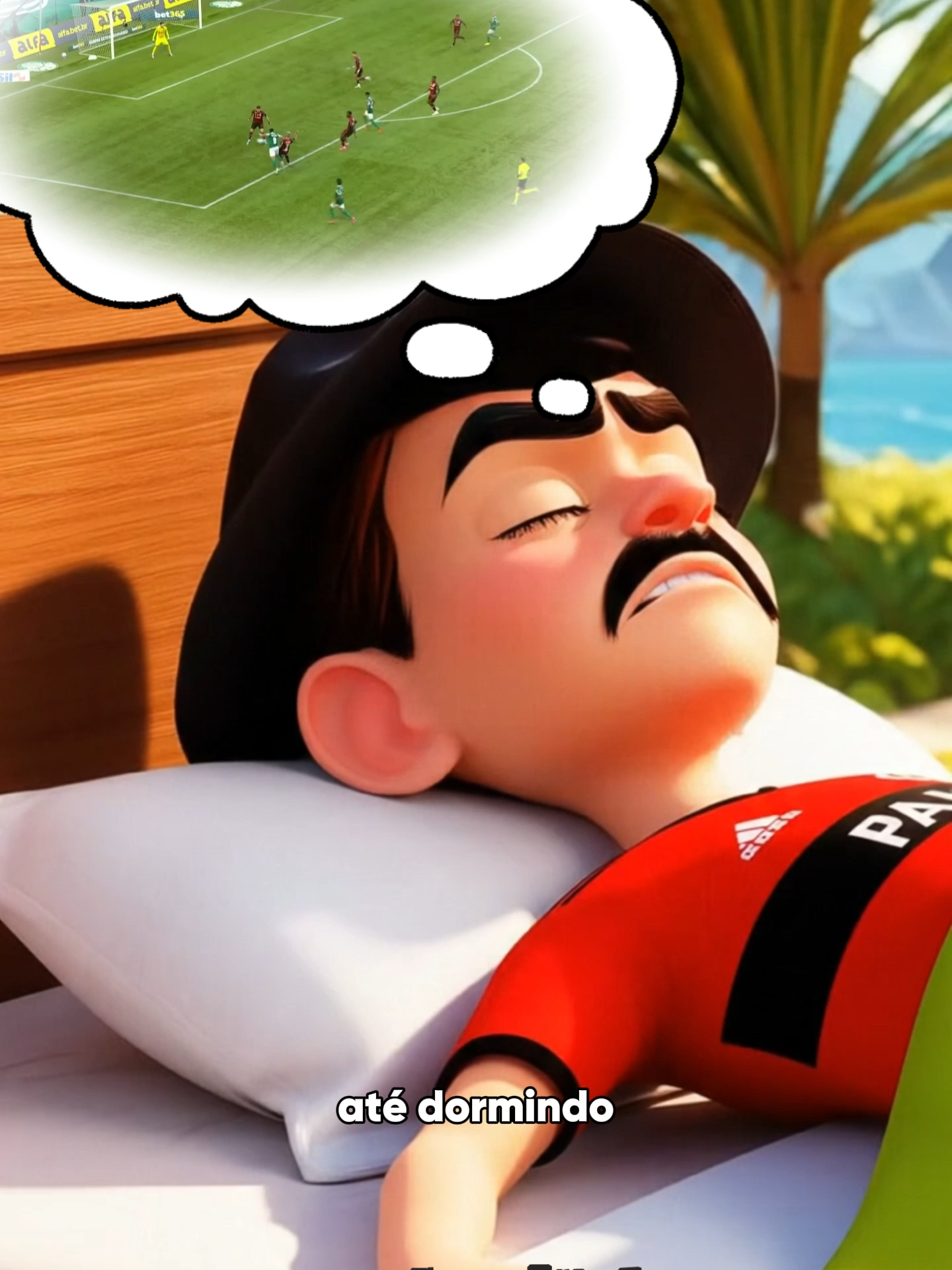 Tiringa tem pesadelo com arbitragem que vai apitar Flamengo VS Palmeiras #memes #tiringa #tiringaoficial #piada #sorrir #trolagem #alegria #comedia #comedia #humor #flamengo #futebol #futebolbrasileiro #palmeiras